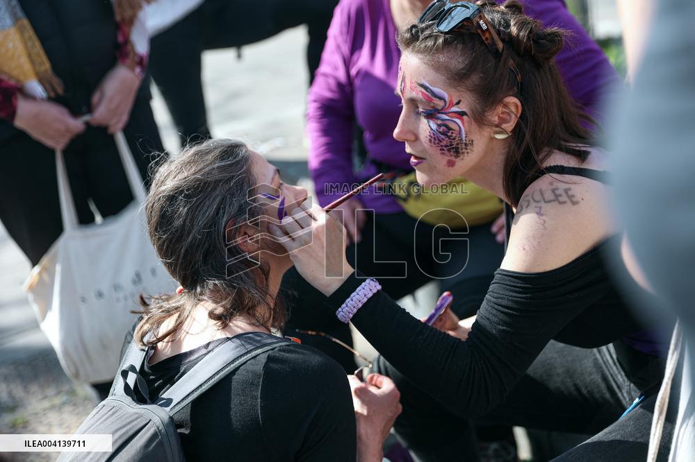 International Women Rights Day Demonstration - Paris