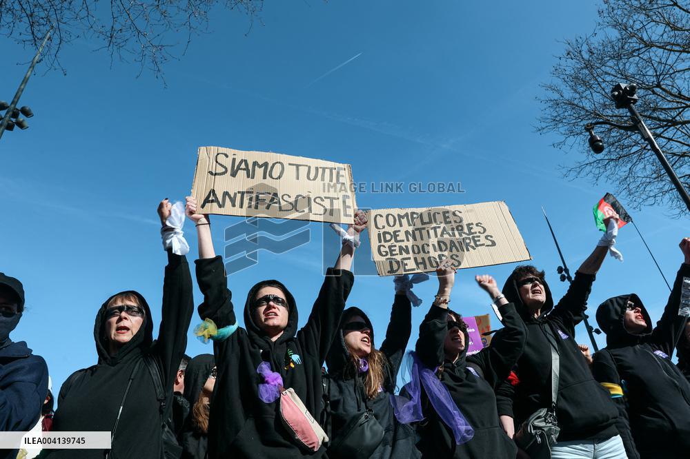 International Women Rights Day Demonstration - Paris
