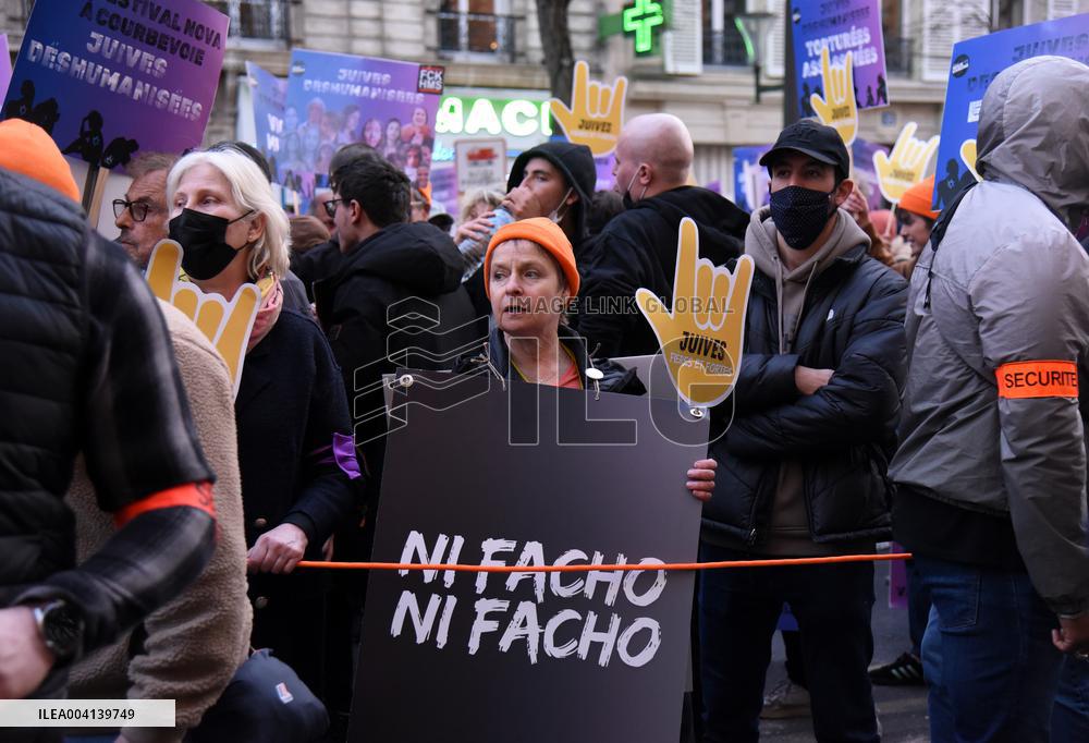International Women Rights Day Demonstration - Paris