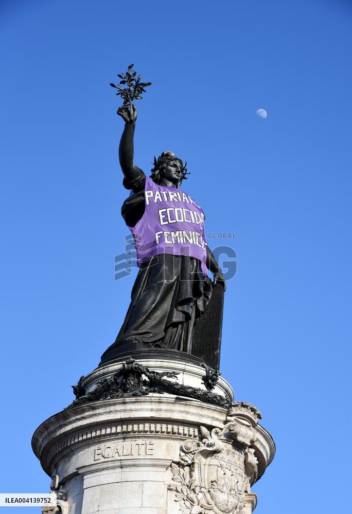 International Women Rights Day Demonstration - Paris