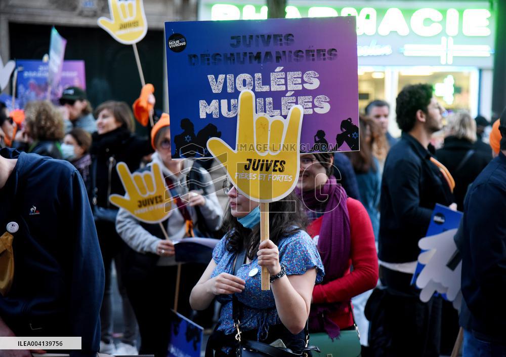 International Women Rights Day Demonstration - Paris