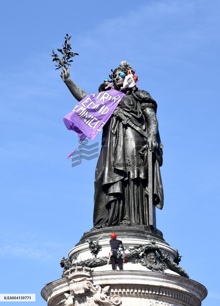 International Women Rights Day Demonstration - Paris