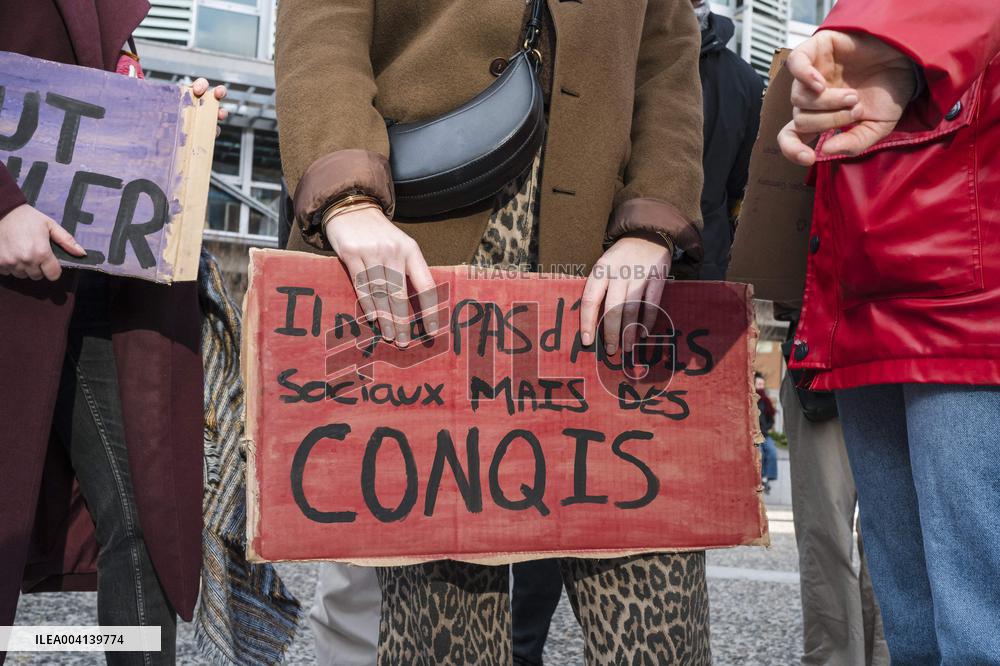 International Women Rights Day Demonstration - Toulouse
