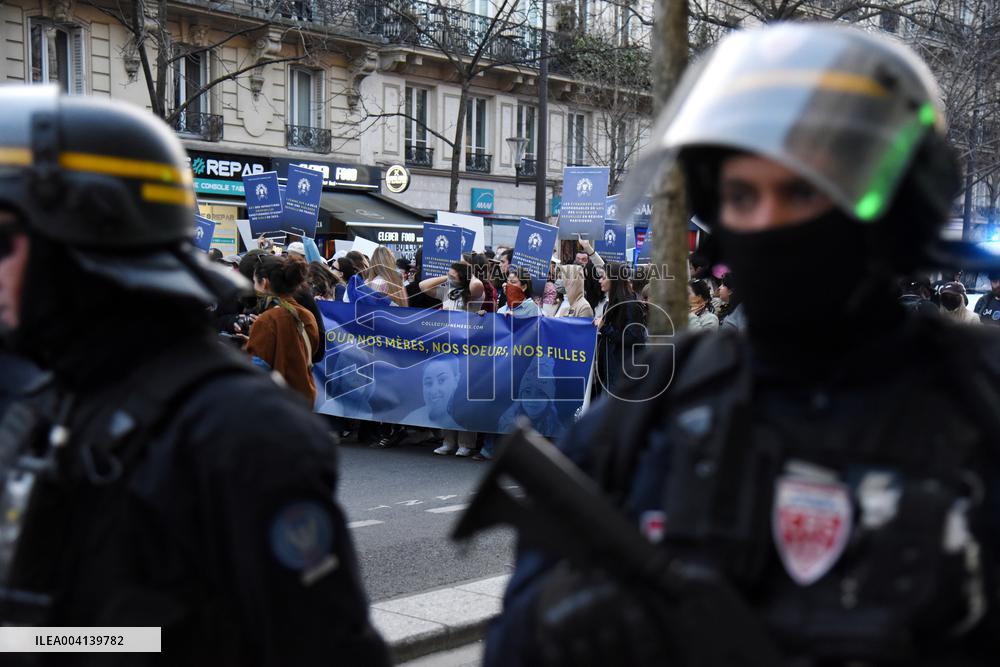 International Women Rights Day Demonstration - Paris