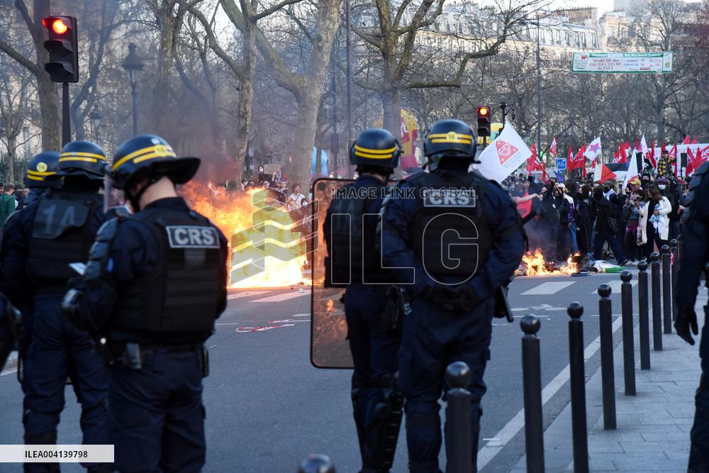 International Women Rights Day Demonstration - Paris