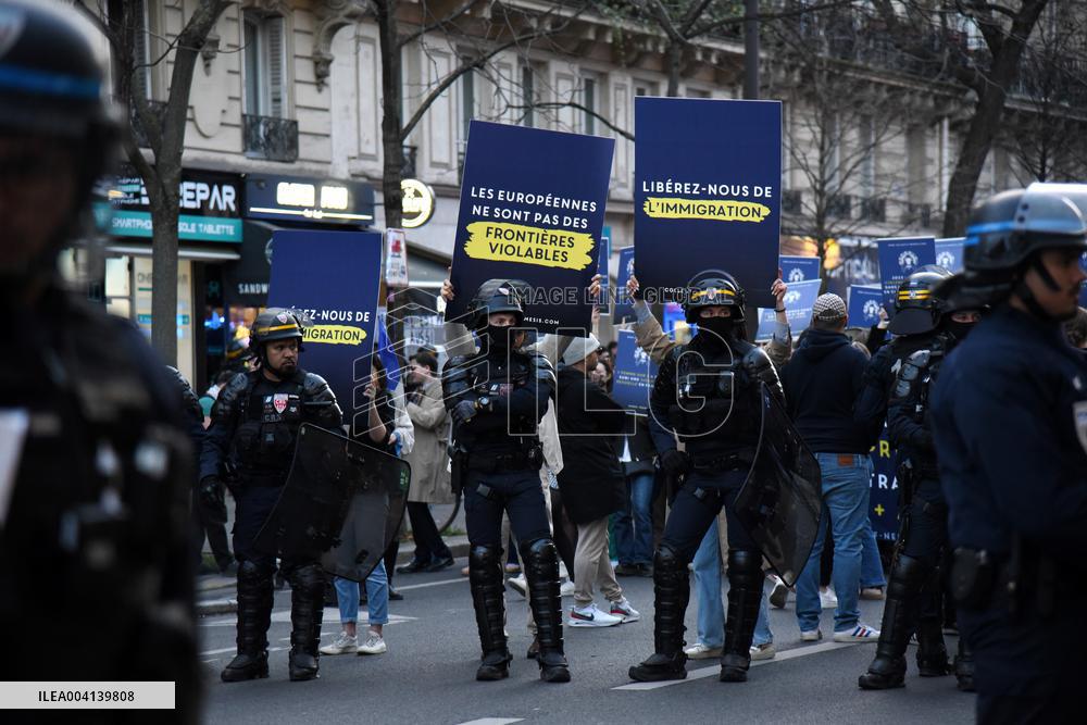 International Women Rights Day Demonstration - Paris