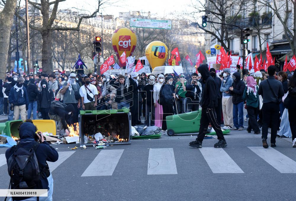 International Women Rights Day Demonstration - Paris