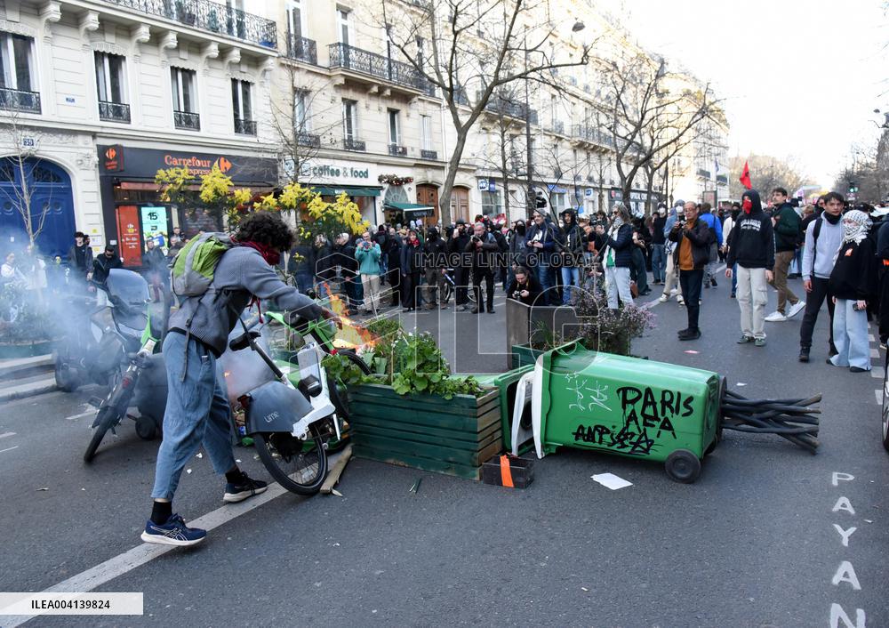 International Women Rights Day Demonstration - Paris