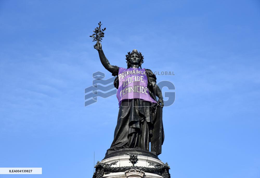 International Women Rights Day Demonstration - Paris