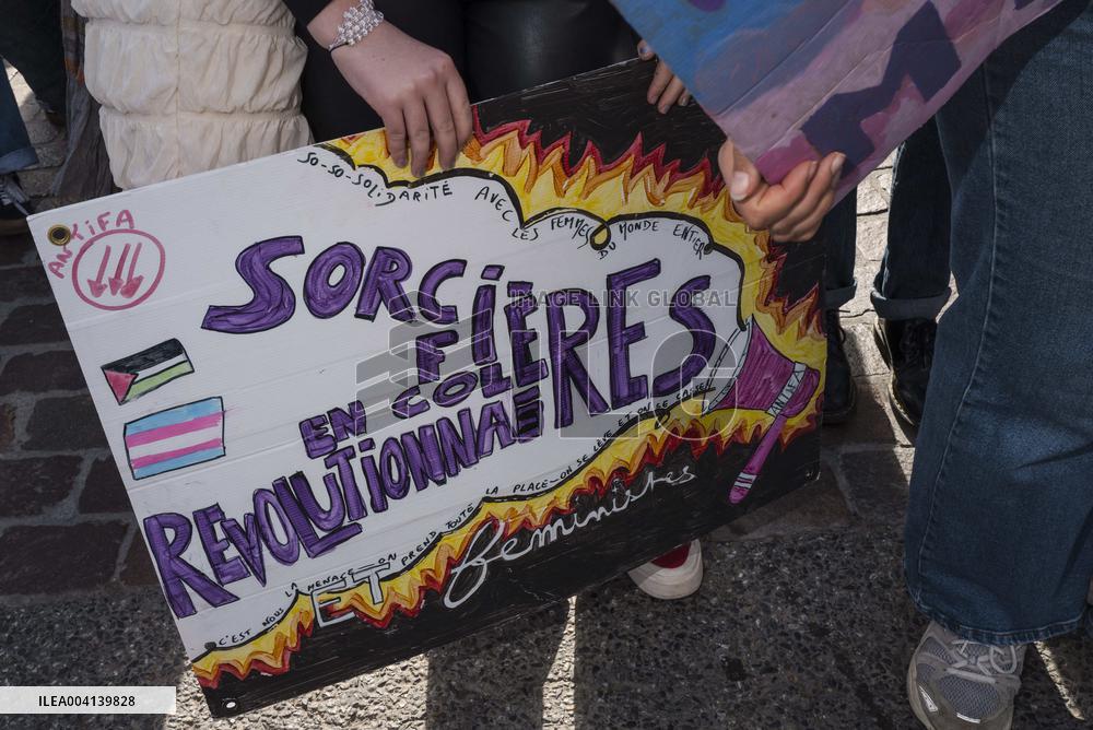 International Women Rights Day Demonstration - Toulouse