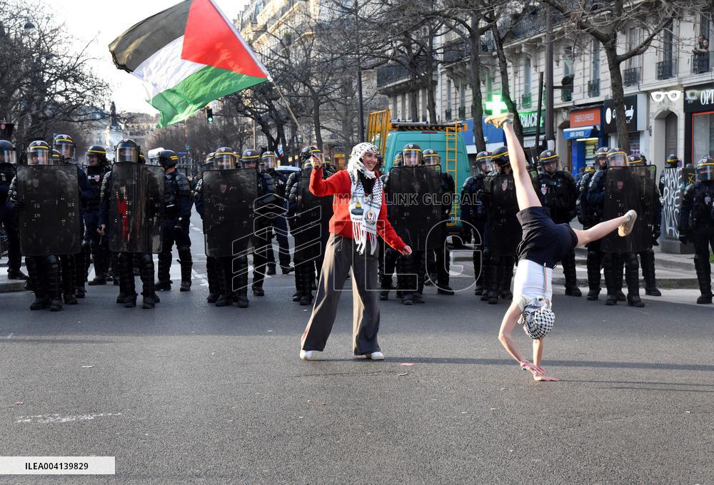 International Women Rights Day Demonstration - Paris