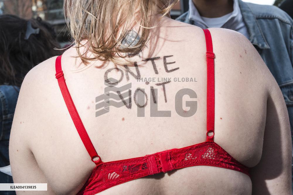 International Women Rights Day Demonstration - Toulouse