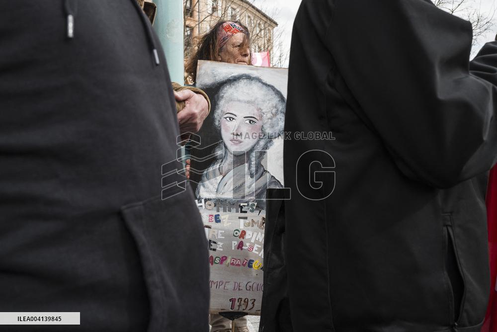 International Women Rights Day Demonstration - Toulouse