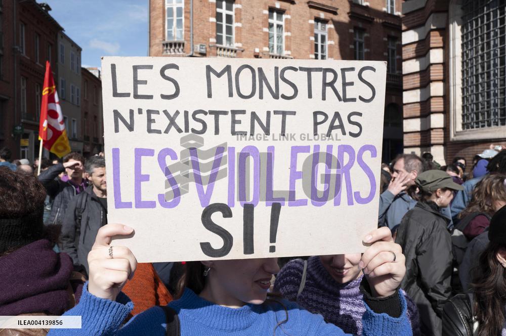 International Women Rights Day Demonstration - Toulouse