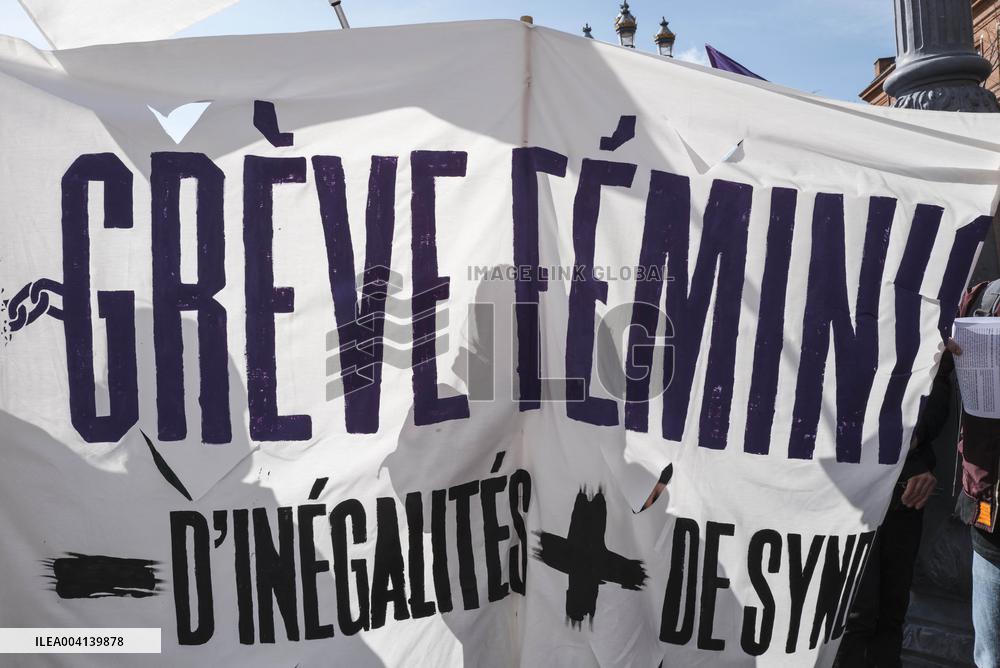 International Women Rights Day Demonstration - Toulouse