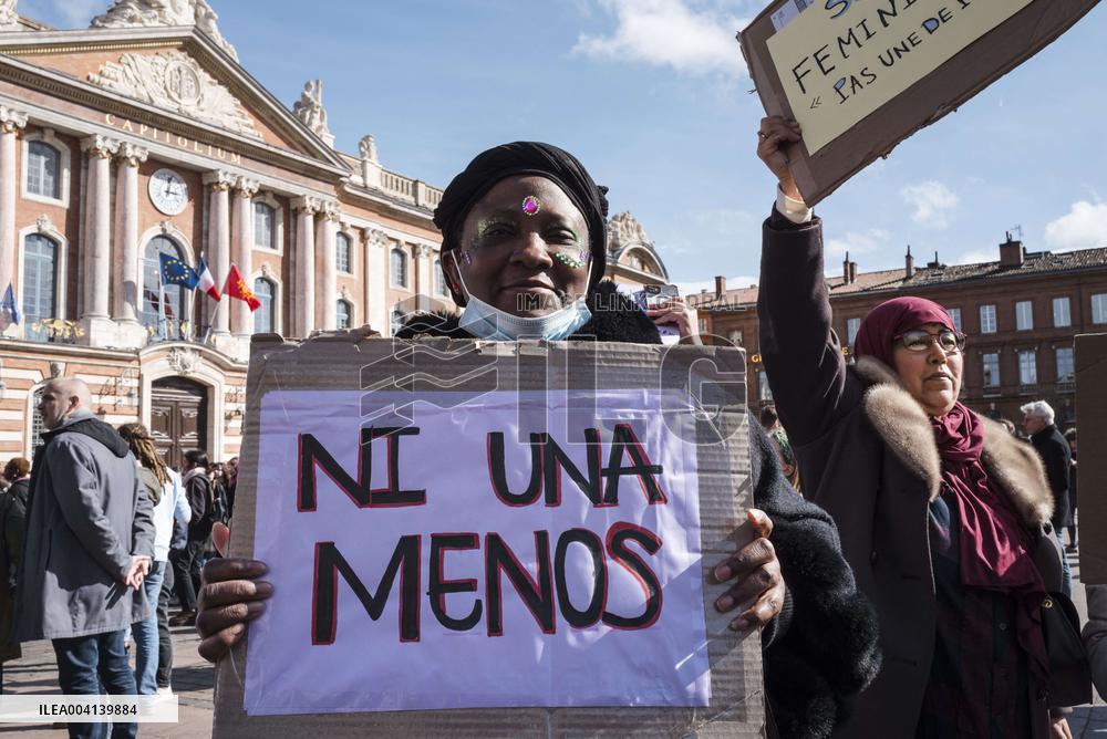 International Women Rights Day Demonstration - Toulouse