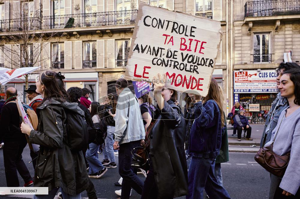 International Womens Day - Paris