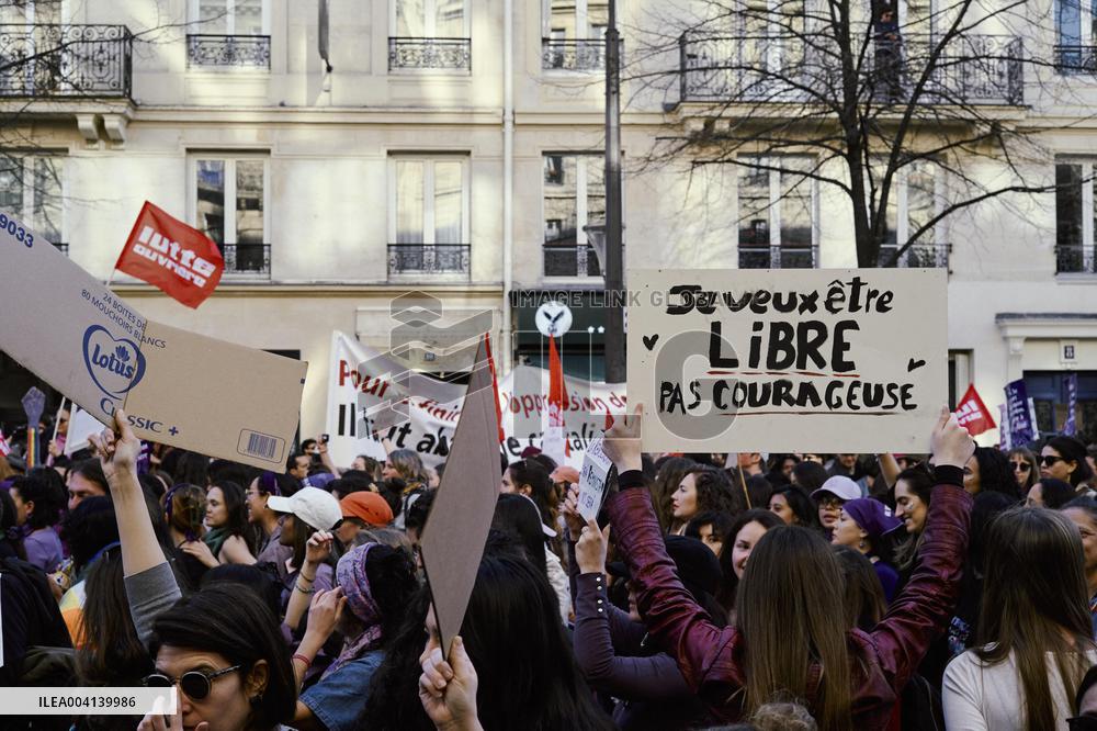 International Womens Day - Paris