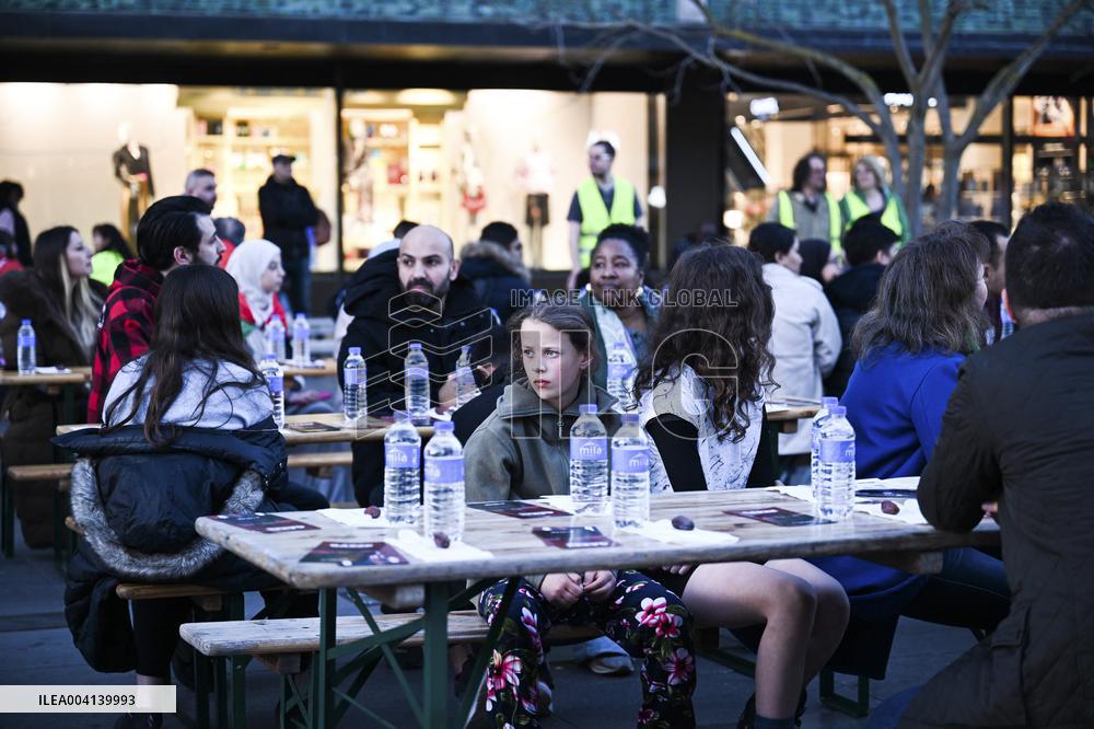 Street Iftar in the Netherlands