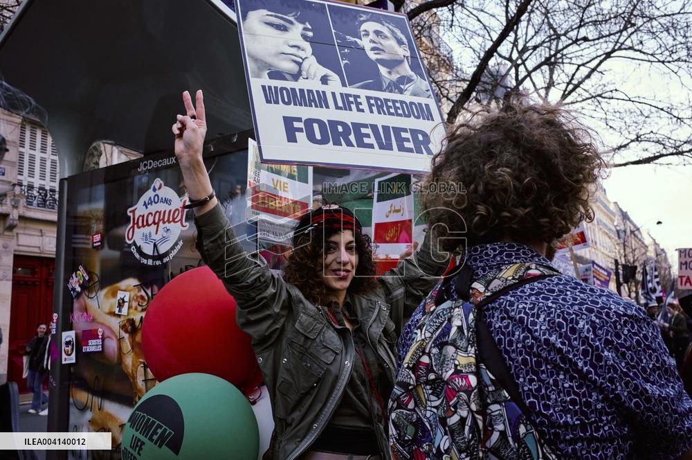 International Womens Day - Paris