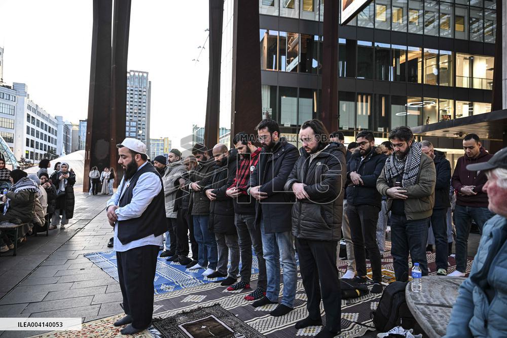 Street Iftar in the Netherlands