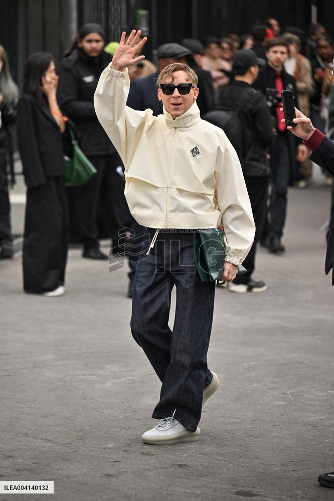 PFW Lacoste Outside Arrivals