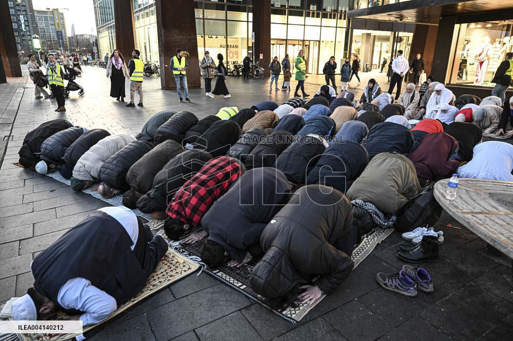 Street Iftar in the Netherlands