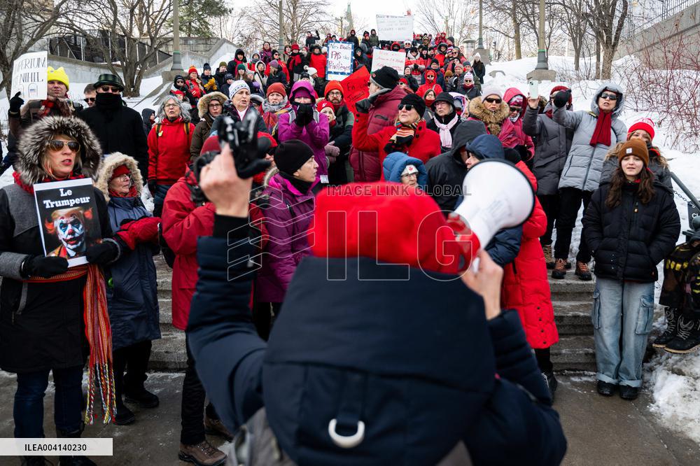 Internationnal Women's Day Near US Embassy - Ottawa