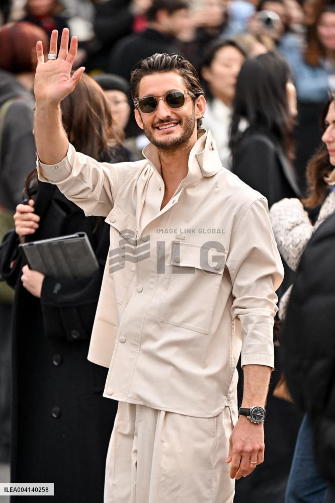 PFW Lacoste Outside Arrivals