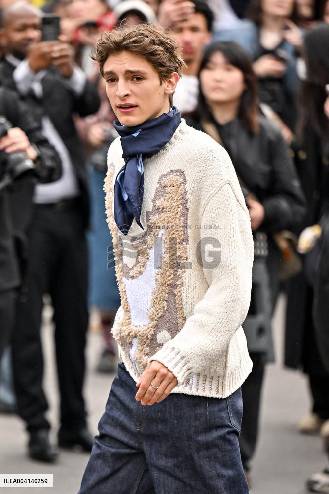 PFW Lacoste Outside Arrivals