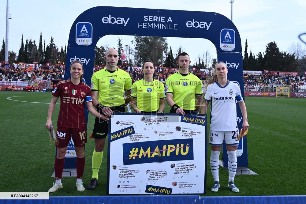 CALCIO - Serie A Femminile - AS Roma vs Inter - FC Internazionale