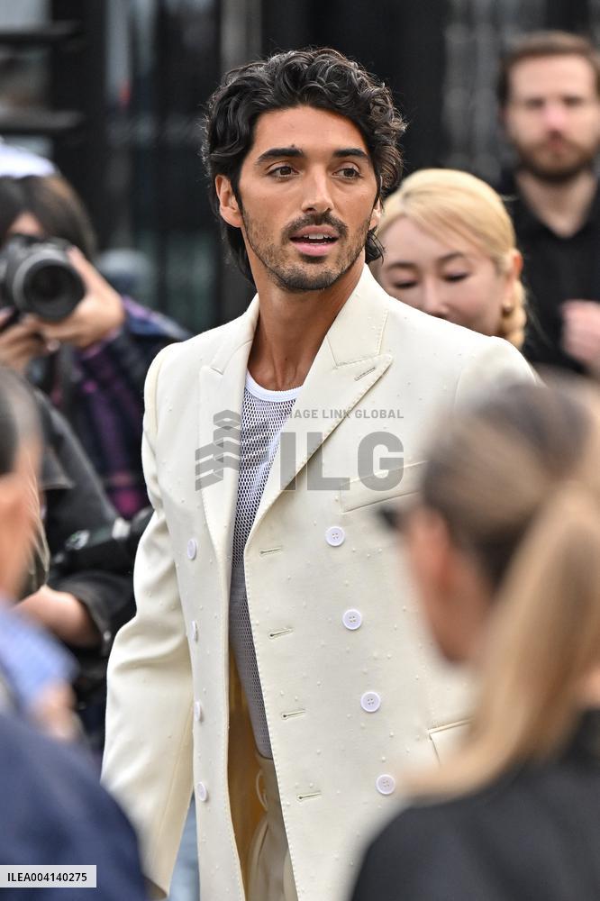 PFW Lacoste Outside Arrivals