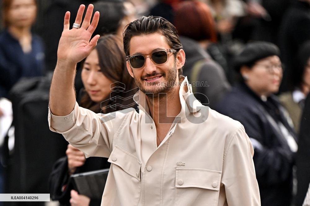 PFW Lacoste Outside Arrivals