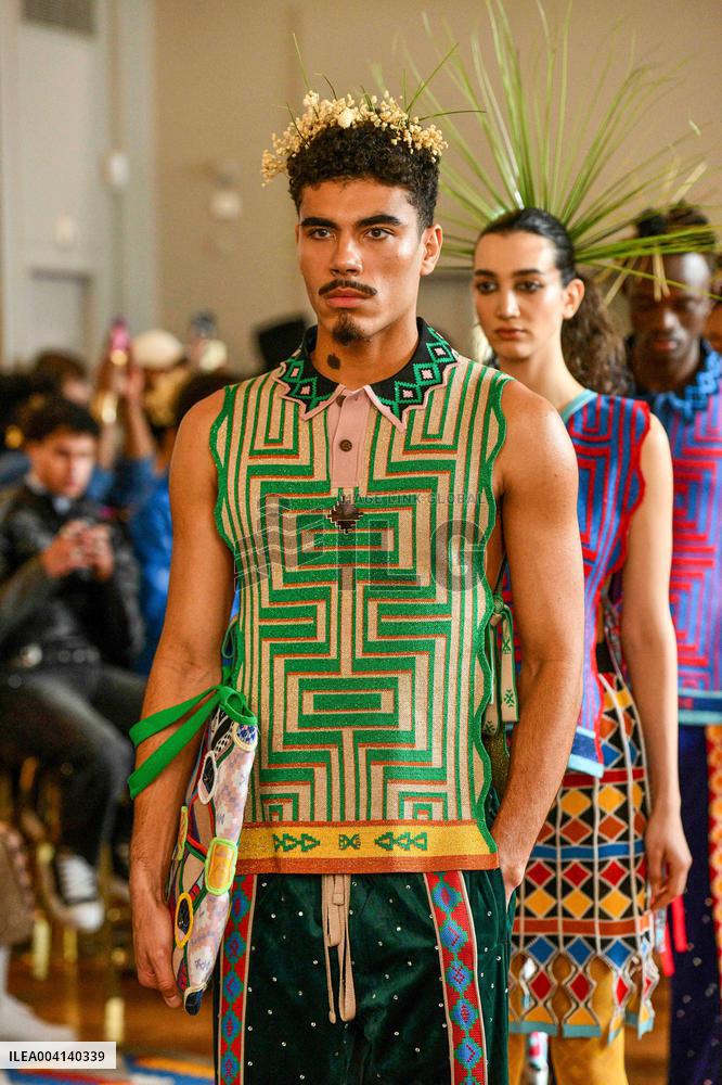 PFW Maxhosa Africa Runway - Paris