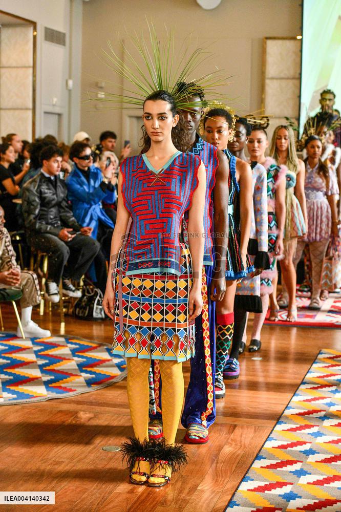 PFW Maxhosa Africa Runway - Paris