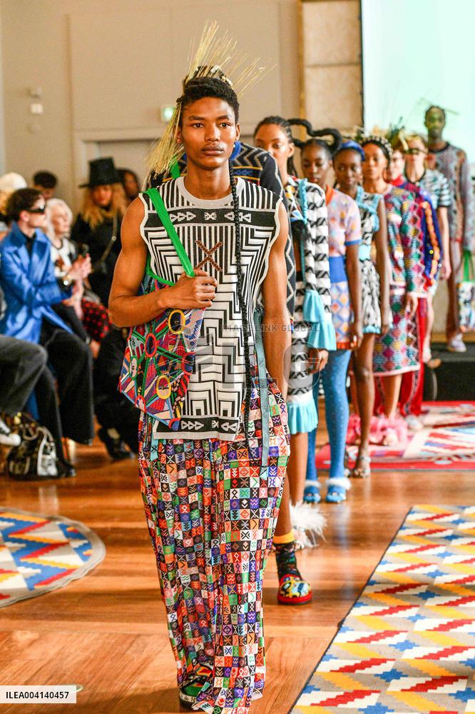 PFW Maxhosa Africa Runway - Paris
