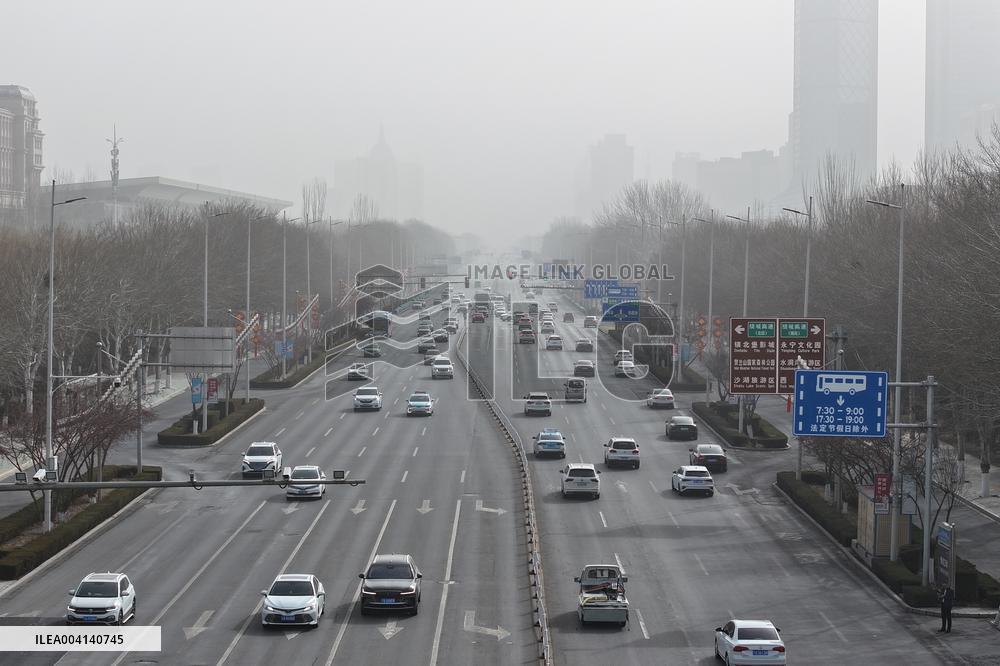 Sand and Dust Weather Hit Yinchuan