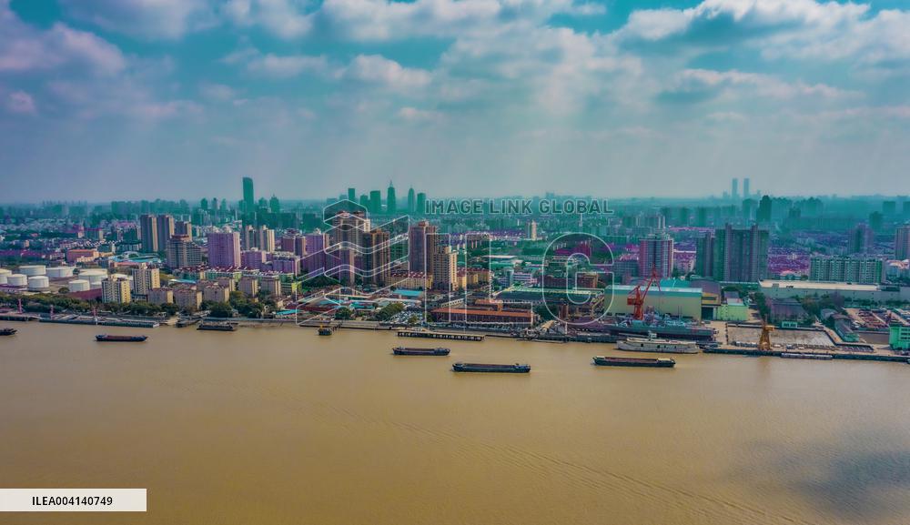 Huangpu River in Shanghai