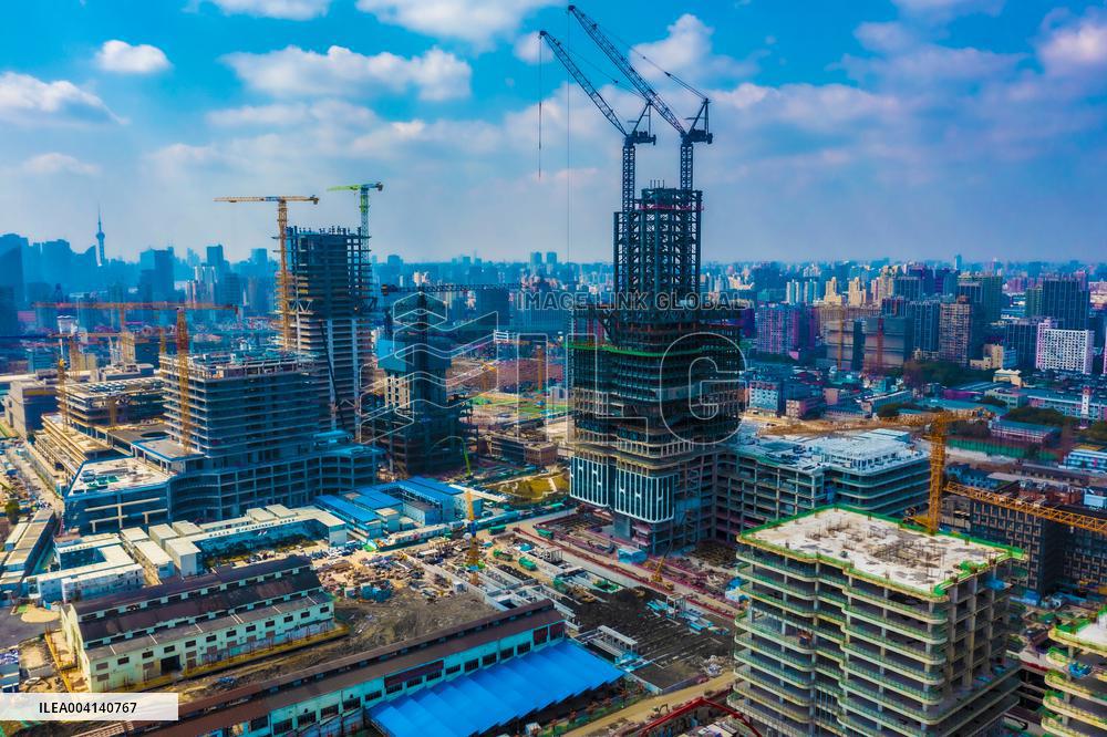 Huangpu River in Shanghai