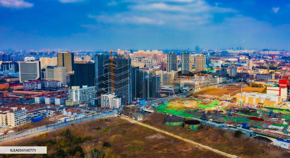 Huangpu River in Shanghai