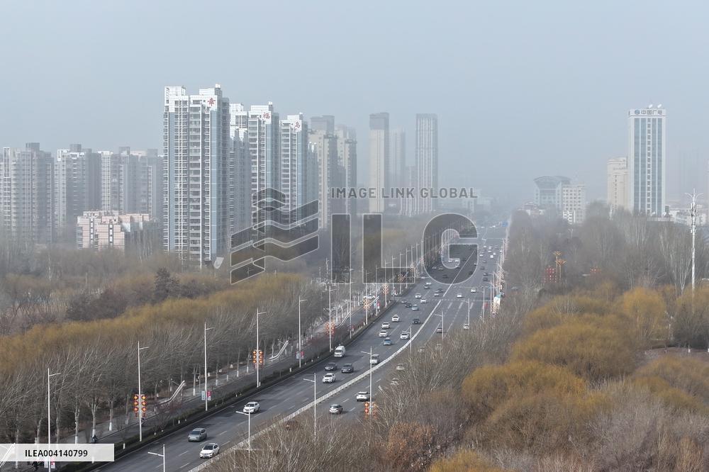 Sand and Dust Weather Hit Yinchuan