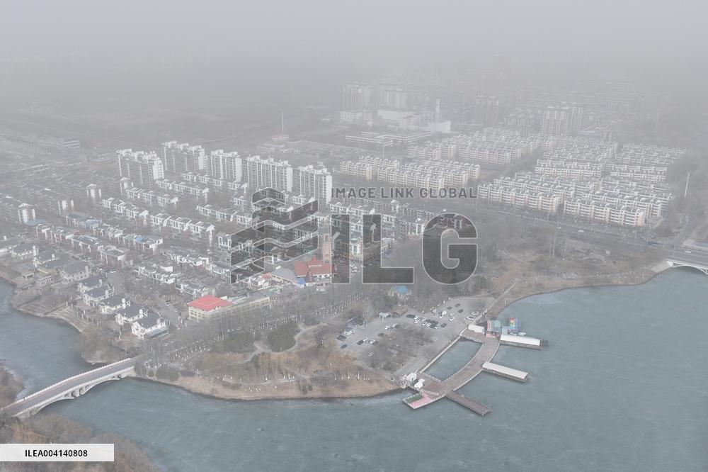 Sand and Dust Weather Hit Yinchuan