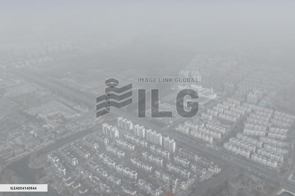 Sand and Dust Weather Hit Yinchuan