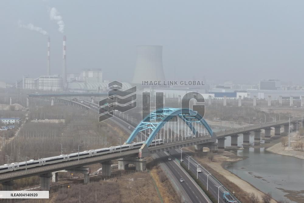 Sand and Dust Weather Hit Yinchuan