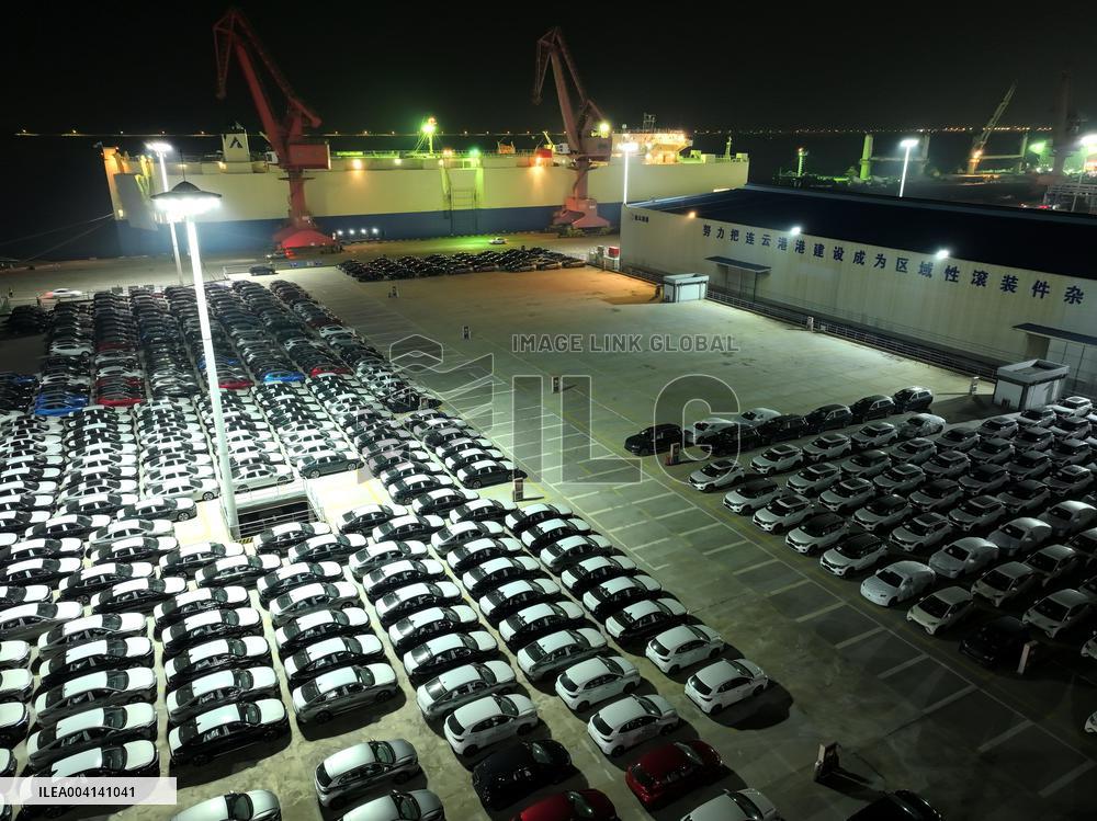 Lianyungang Port Vehicles Export