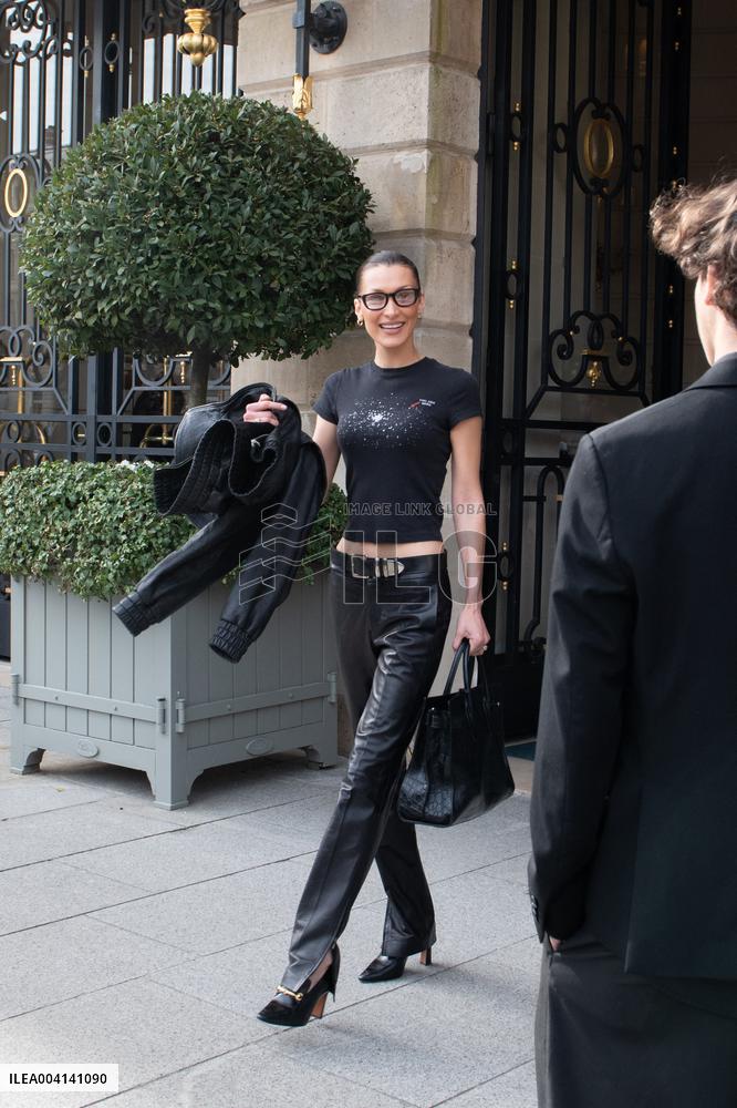 PFW - Bella Hadid Sighting