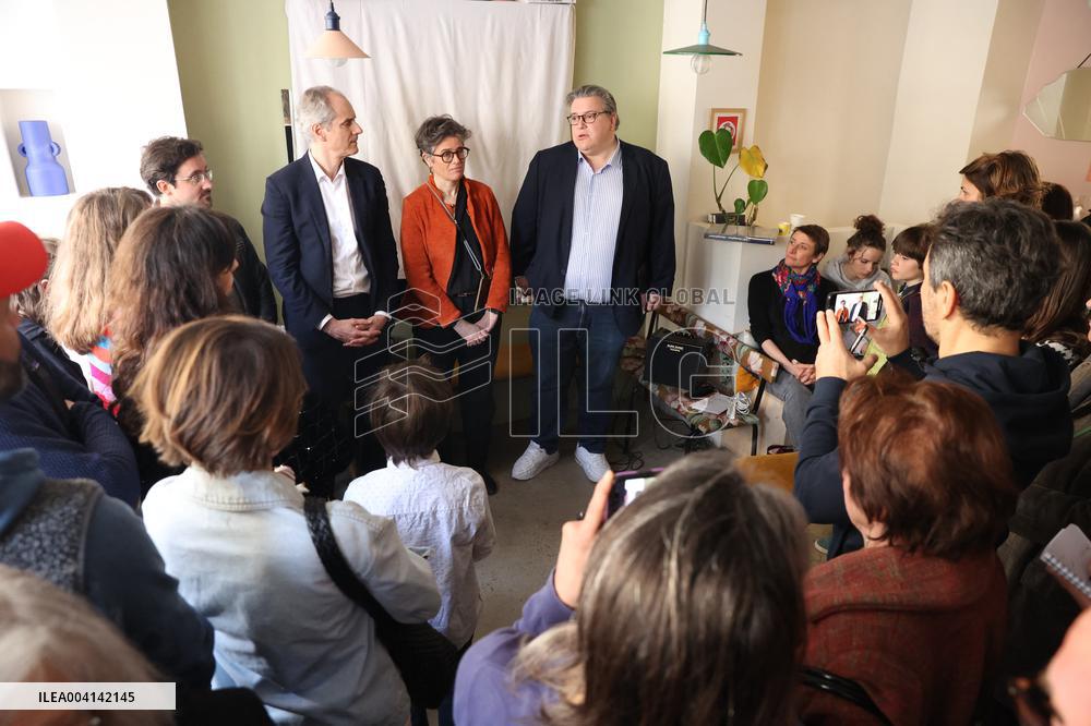 Commemoration of the Dropped accident - Paris