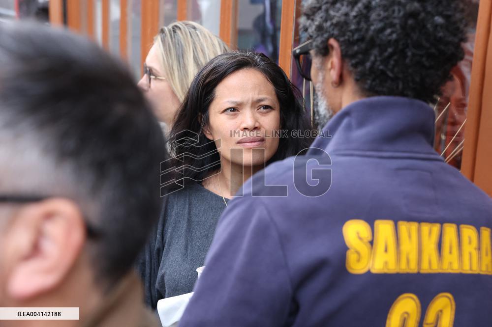 Commemoration of the Dropped accident - Paris