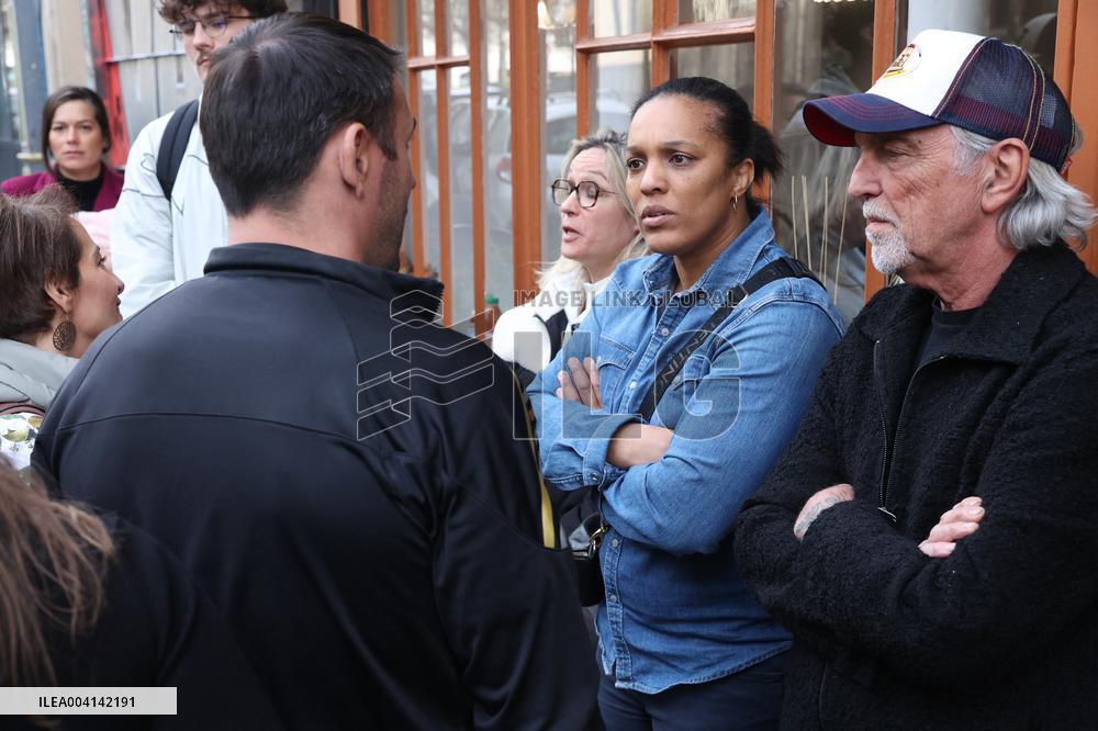 Commemoration of the Dropped accident - Paris