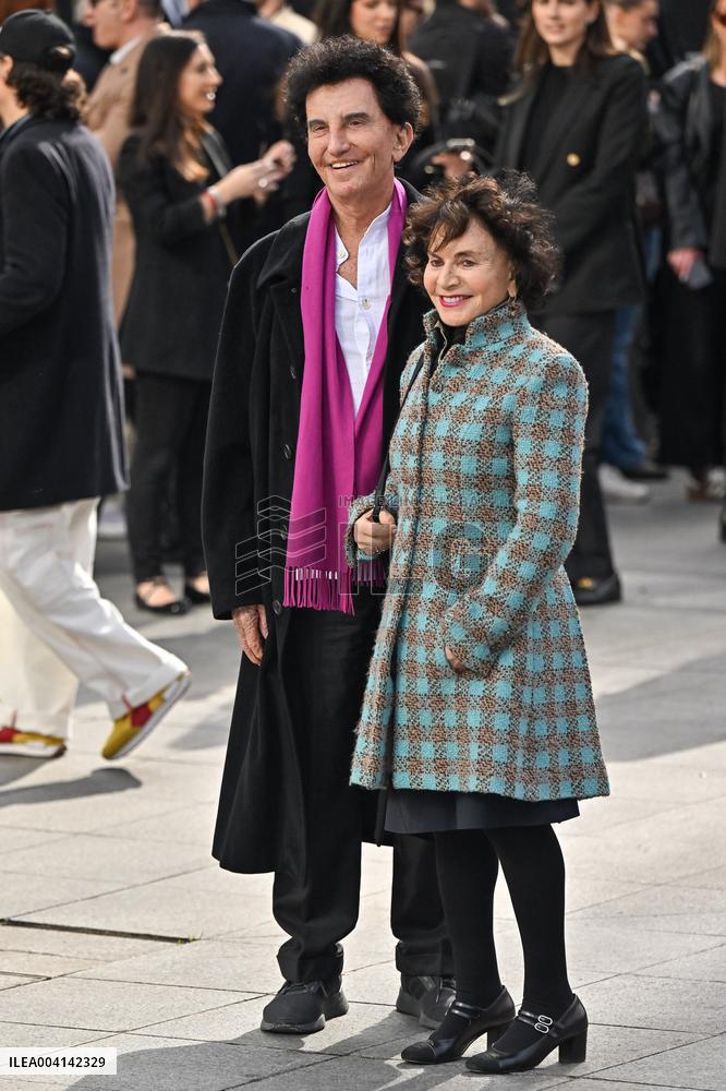 PFW Valentino Outside Arrivals